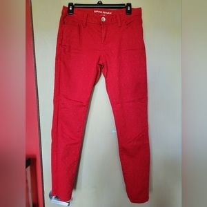 Patterned banana republic jeans